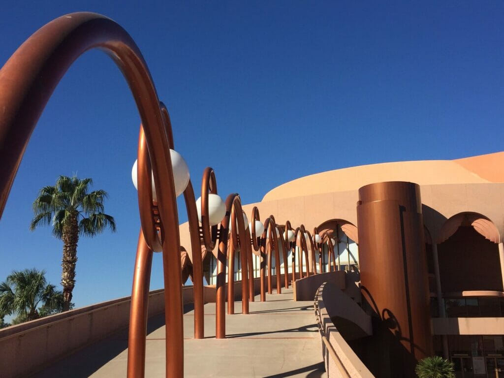 ASU Gammage bridge