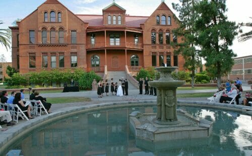 ASU Old Main wedding