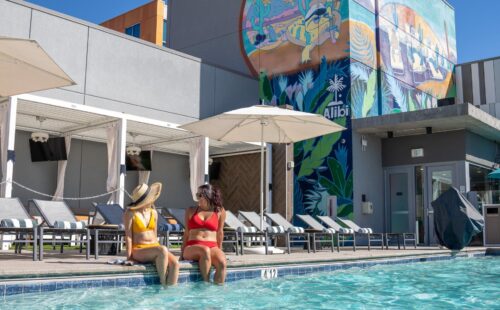 Canopy Hotel rooftop pool