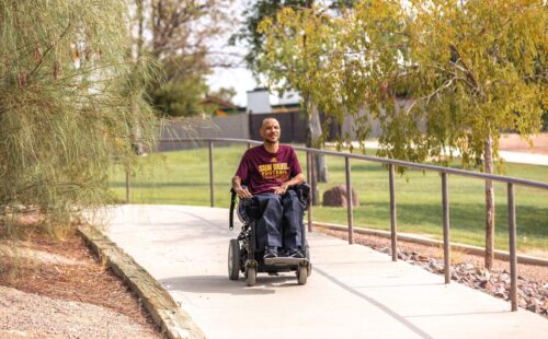 Kiwanis Park strolling_wheelchair