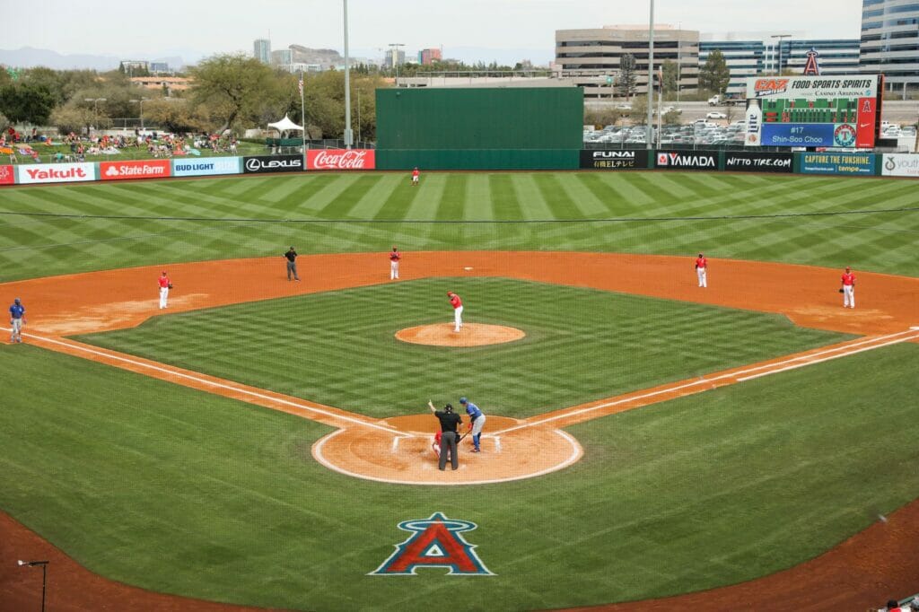 Tempe Diablo Stadium field